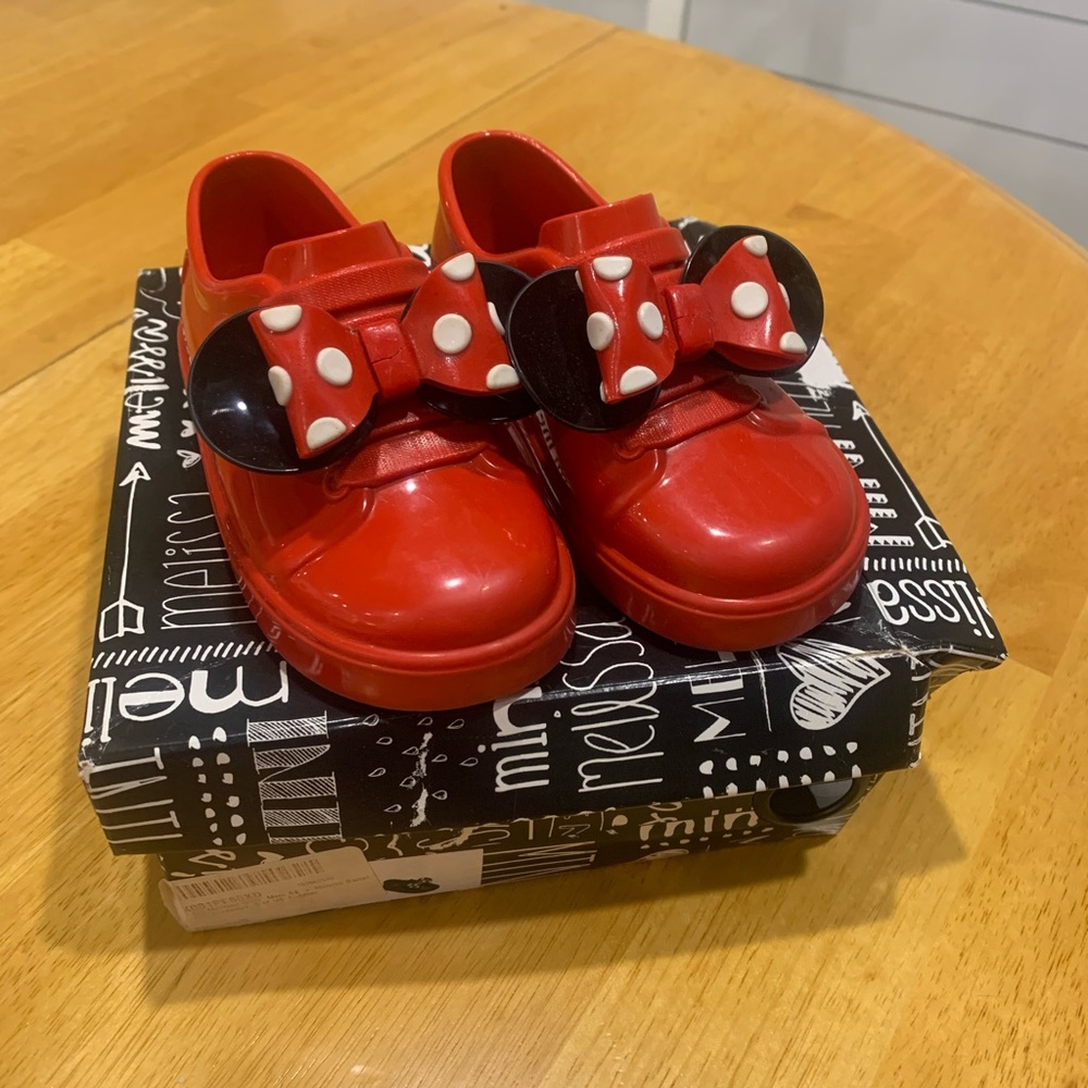 Mini Melissa Minnie shoes Toddler size 8